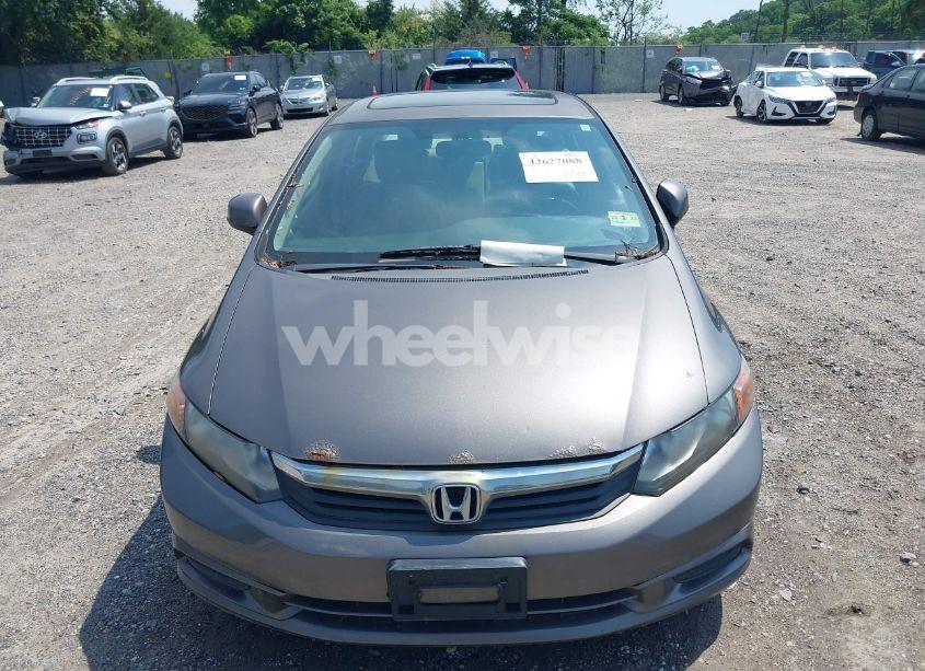Photo 12 of 2012 Honda Civic EX-L (VIN 19XFB2F99CE017915)