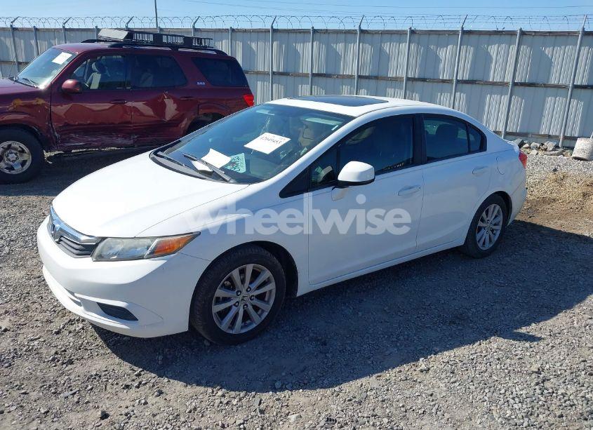 Photo 2 of 2012 Honda Civic EX-L (VIN 19XFB2F99CE071358)