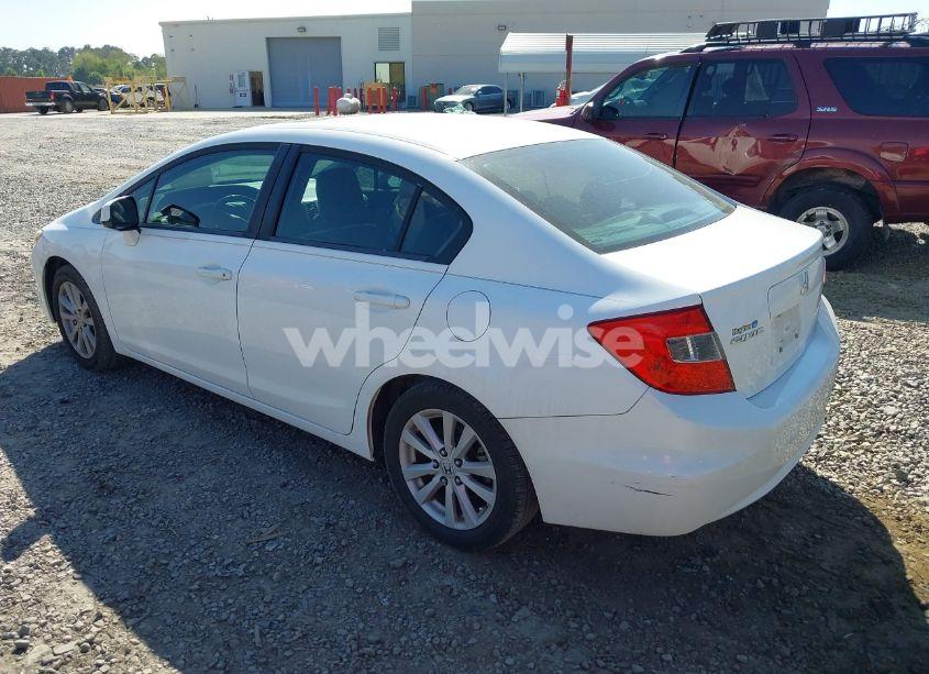 Photo 3 of 2012 Honda Civic EX-L (VIN 19XFB2F99CE071358)