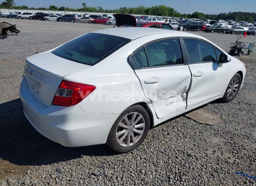 Photo 4 of 2012 Honda Civic EX-L (VIN 19XFB2F99CE071358)