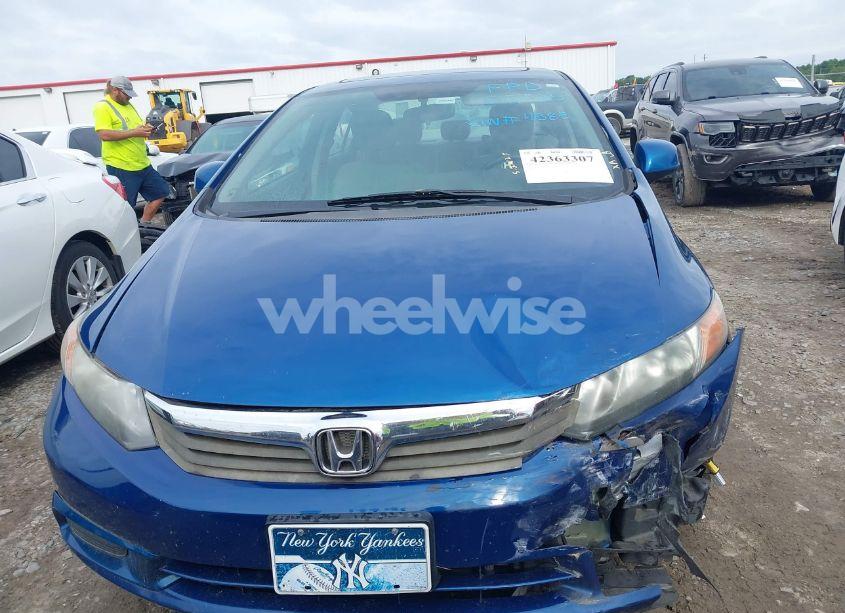 Photo 12 of 2012 Honda Civic EX-L (VIN 19XFB2F99CE314585)