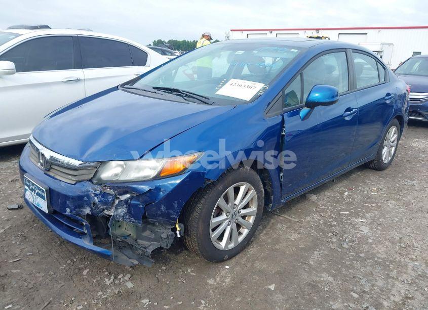 Photo 2 of 2012 Honda Civic EX-L (VIN 19XFB2F99CE314585)