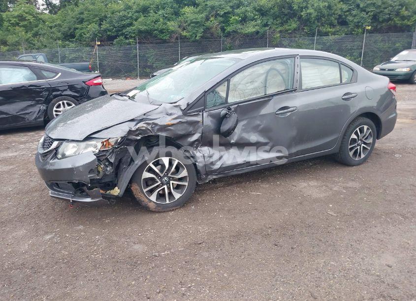 Photo 2 of 2013 Honda Civic EX-L (VIN 19XFB2F99DE253739)