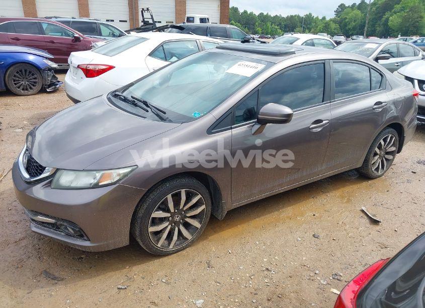 Photo 2 of 2015 Honda Civic EX-L (VIN 19XFB2F99FE029132)