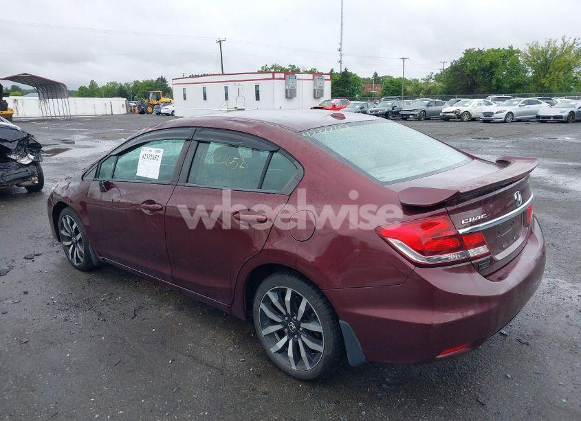 Photo 3 of 2015 Honda Civic EX-L (VIN 19XFB2F99FE034248)