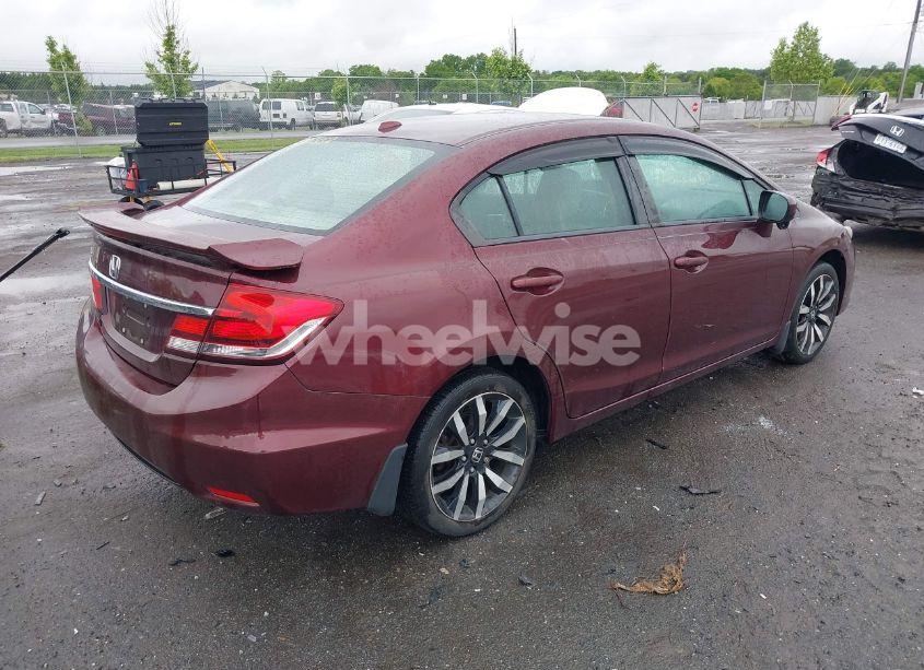 Photo 4 of 2015 Honda Civic EX-L (VIN 19XFB2F99FE034248)