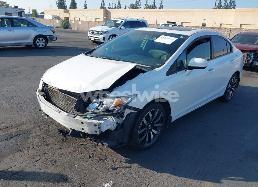 Photo 2 of 2015 Honda Civic EX-L (VIN 19XFB2F99FE230318)