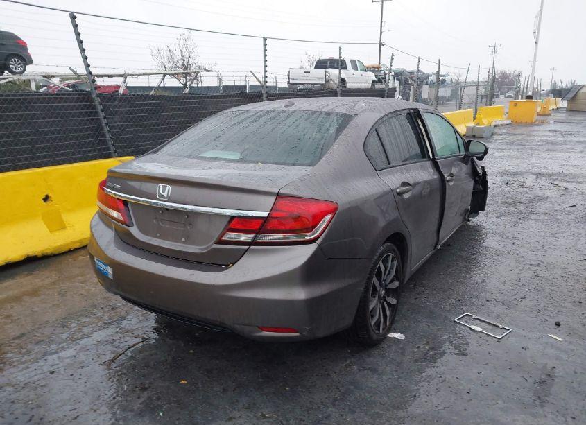 Photo 4 of 2015 Honda Civic EX-L (VIN 19XFB2F99FE286498)