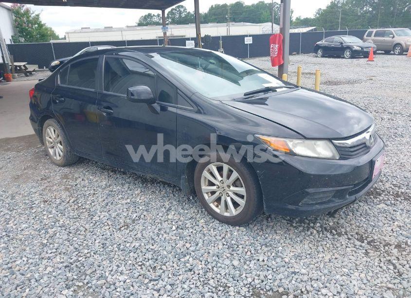 2012 Honda Civic EX-L (VIN 19XFB2F9XCE004428) main photo