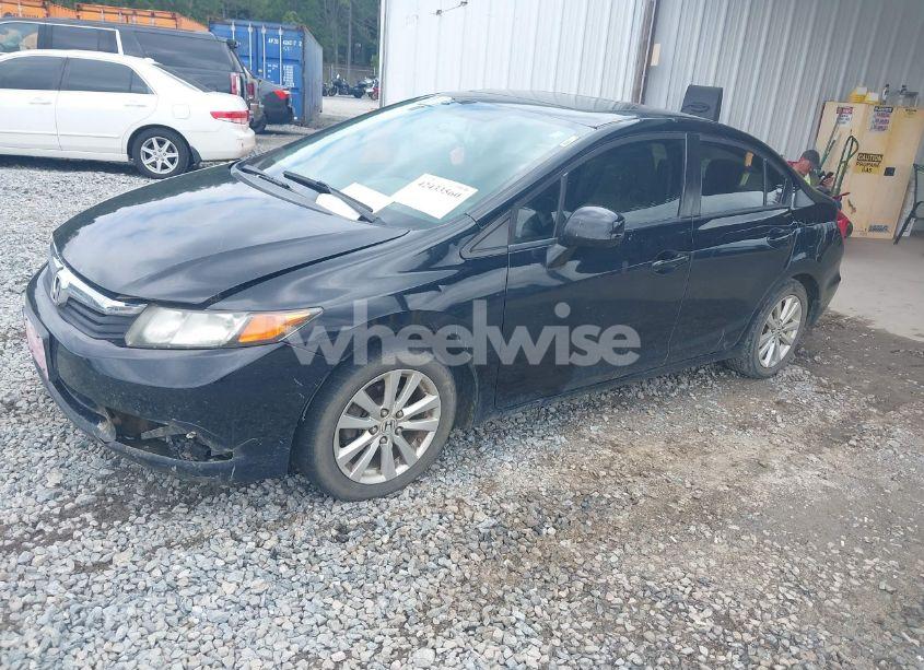 Photo 2 of 2012 Honda Civic EX-L (VIN 19XFB2F9XCE004428)