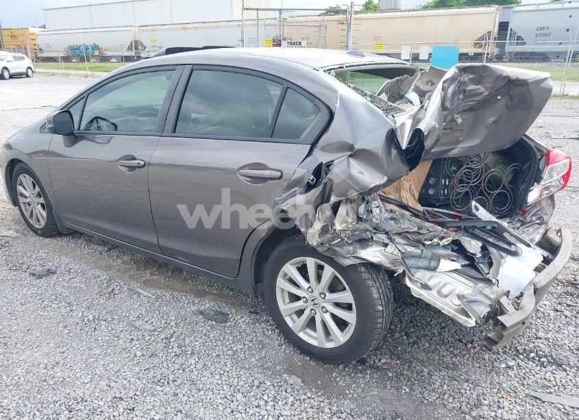 Photo 3 of 2012 Honda Civic EX-L (VIN 19XFB2F9XCE048879)