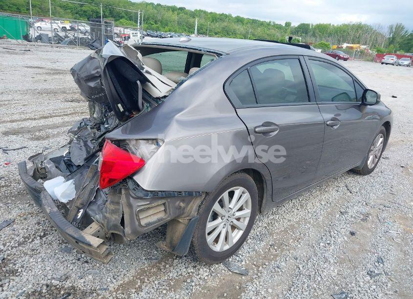 Photo 4 of 2012 Honda Civic EX-L (VIN 19XFB2F9XCE048879)