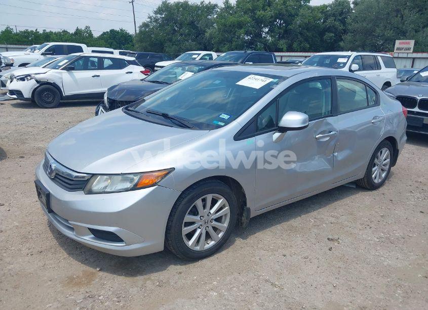 Photo 2 of 2012 Honda Civic EX-L (VIN 19XFB2F9XCE093319)