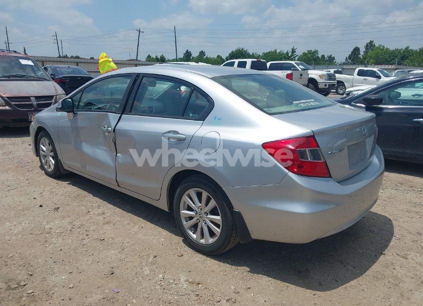 Photo 3 of 2012 Honda Civic EX-L (VIN 19XFB2F9XCE093319)