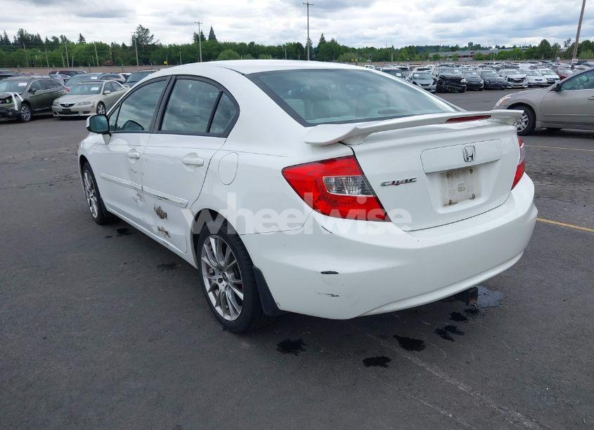 Photo 3 of 2012 Honda Civic EX-L (VIN 19XFB2F9XCE311405)