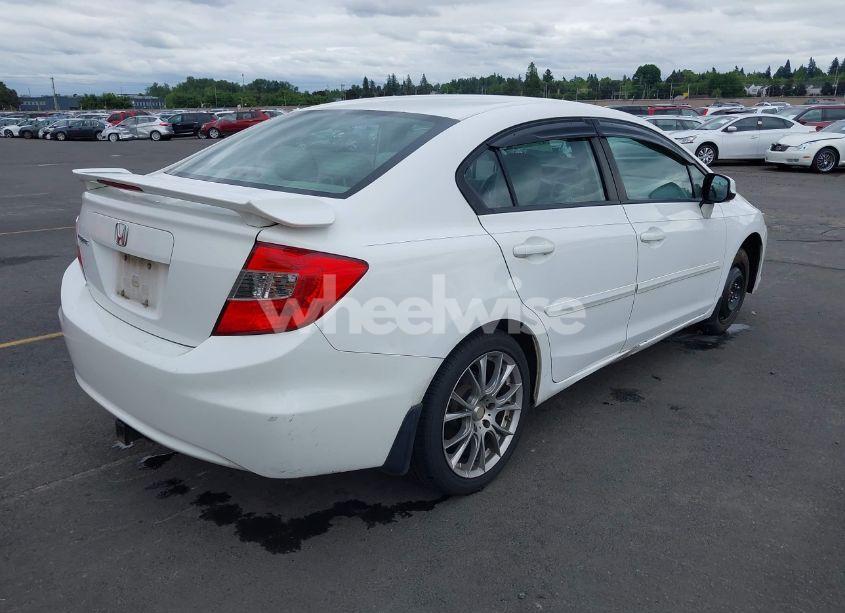 Photo 4 of 2012 Honda Civic EX-L (VIN 19XFB2F9XCE311405)