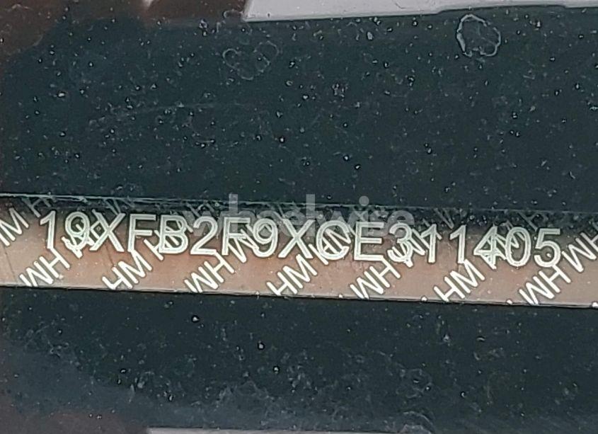 Photo 9 of 2012 Honda Civic EX-L (VIN 19XFB2F9XCE311405)