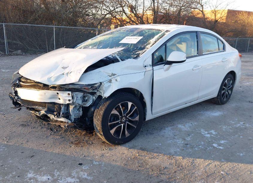 Photo 2 of 2013 Honda Civic EX-L (VIN 19XFB2F9XDE018198)