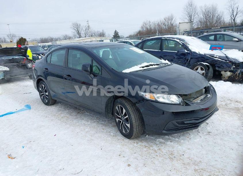 2013 Honda Civic EX-L (VIN 19XFB2F9XDE092656) main photo