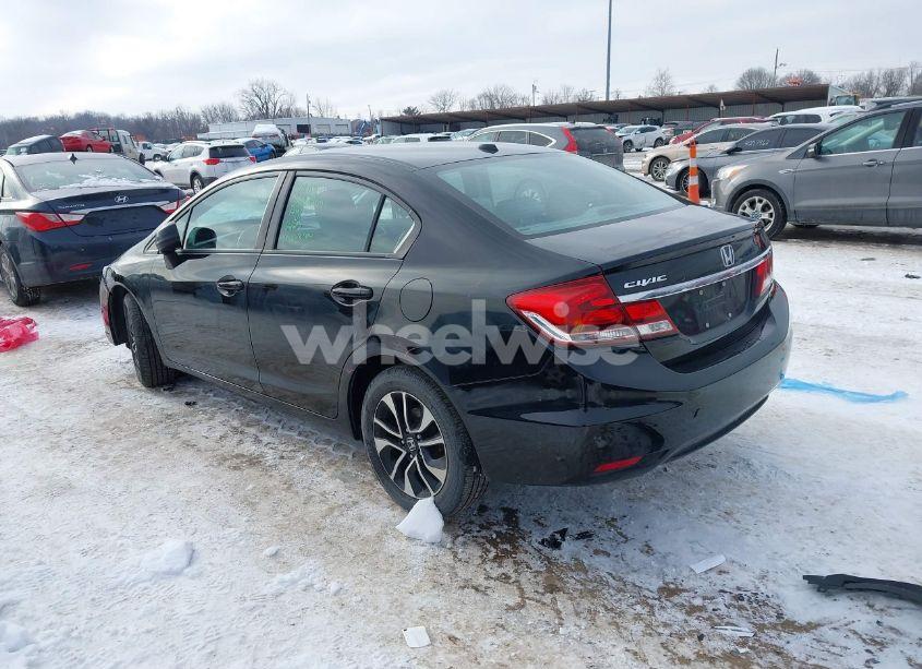 Photo 3 of 2013 Honda Civic EX-L (VIN 19XFB2F9XDE092656)
