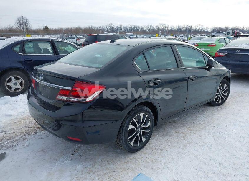Photo 4 of 2013 Honda Civic EX-L (VIN 19XFB2F9XDE092656)