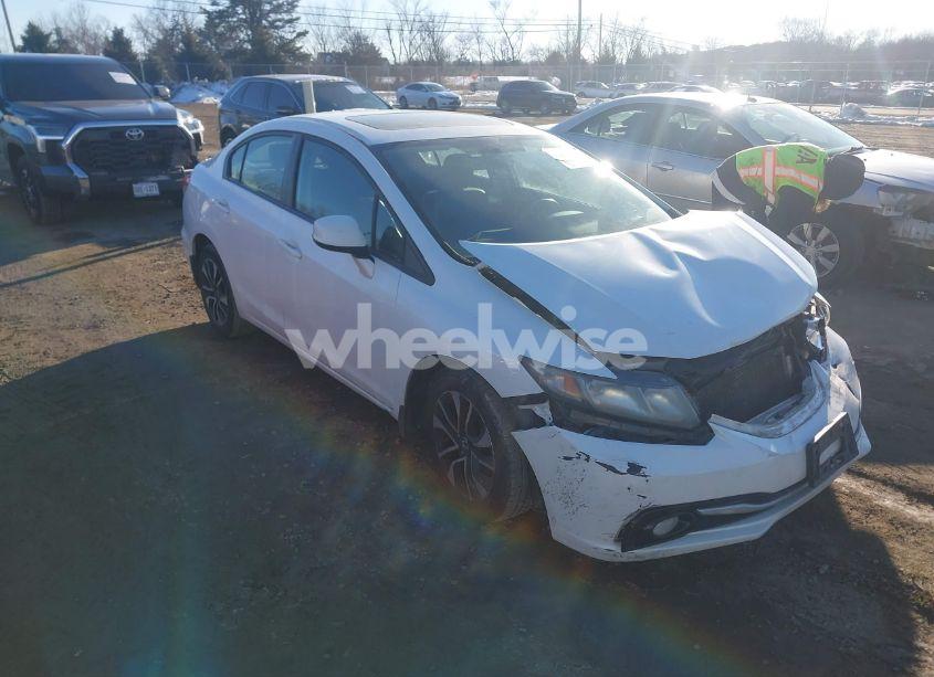 2013 Honda Civic EX-L (VIN 19XFB2F9XDE232608) main photo
