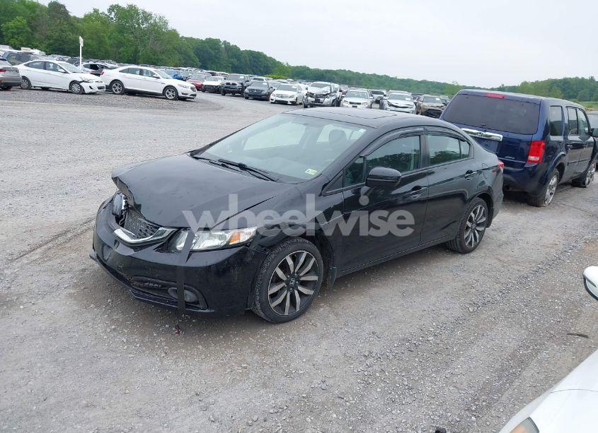 Photo 2 of 2015 Honda Civic EX-L (VIN 19XFB2F9XFE012758)
