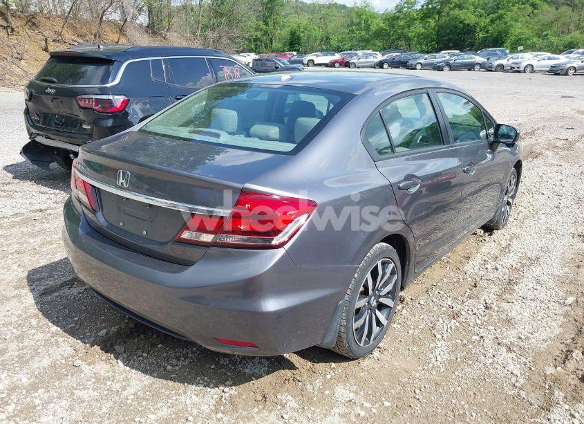 Photo 4 of 2015 Honda Civic EX-L (VIN 19XFB2F9XFE078954)