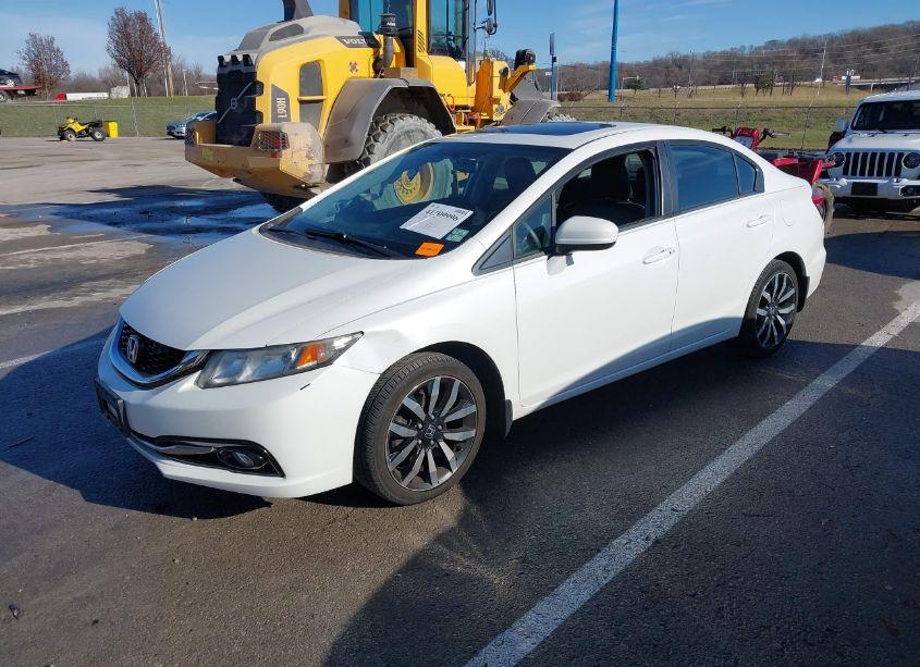 Photo 2 of 2015 Honda Civic EX-L (VIN 19XFB2F9XFE091820)