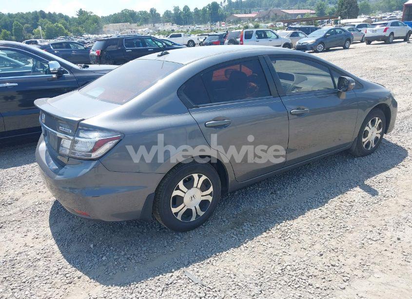 Photo 4 of 2013 Honda Civic HYBRID (VIN 19XFB4F20DE001344)
