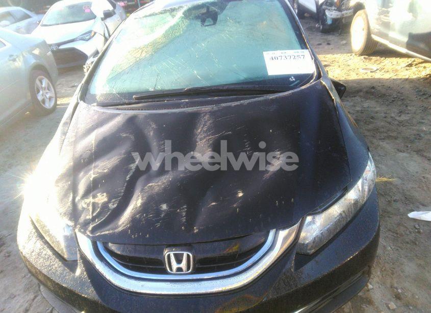 Photo 12 of 2015 Honda Civic HYBRID (VIN 19XFB4F20FE000407)