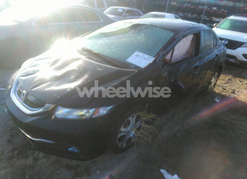 Photo 2 of 2015 Honda Civic HYBRID (VIN 19XFB4F20FE000407)