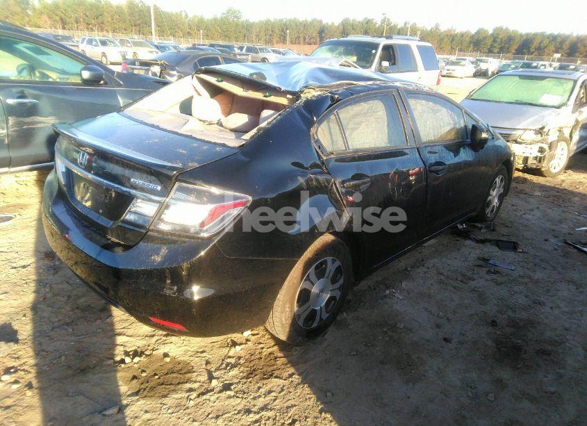 Photo 4 of 2015 Honda Civic HYBRID (VIN 19XFB4F20FE000407)