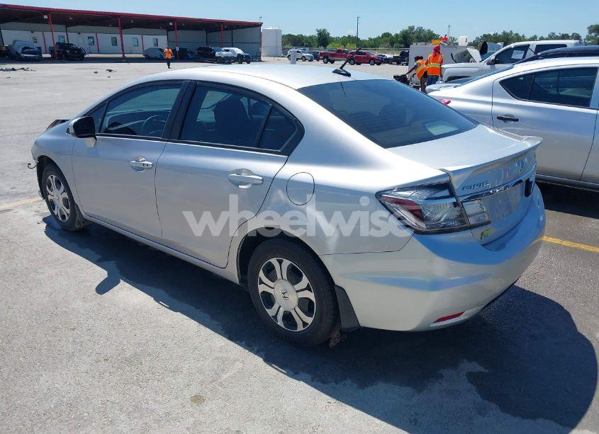 Photo 3 of 2014 Honda Civic HYBRID (VIN 19XFB4F21EE001743)
