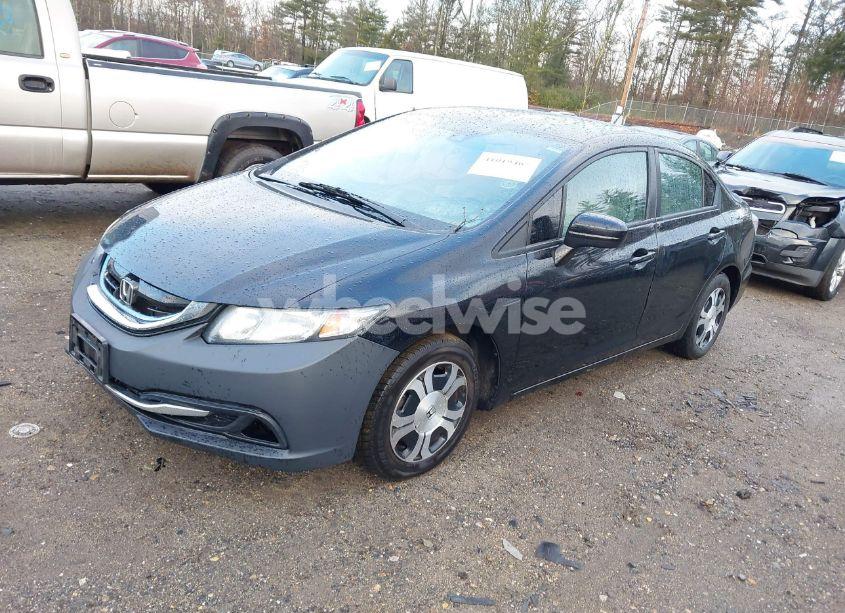 Photo 2 of 2015 Honda Civic HYBRID (VIN 19XFB4F22FE200947)