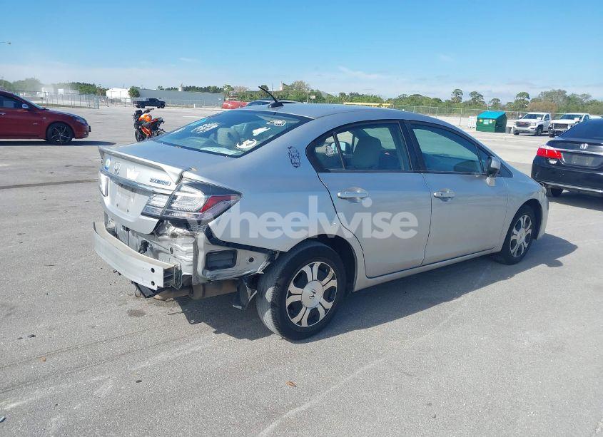 Photo 4 of 2014 Honda Civic HYBRID (VIN 19XFB4F23EE001744)