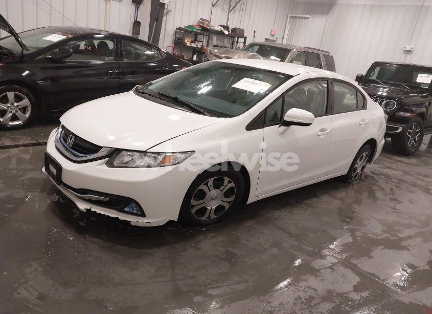 Photo 2 of 2015 Honda Civic HYBRID (VIN 19XFB4F23FE201895)