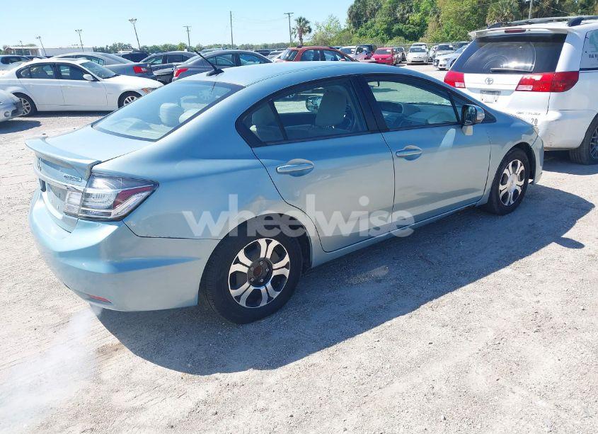 Photo 4 of 2013 Honda Civic HYBRID (VIN 19XFB4F24DE002027)