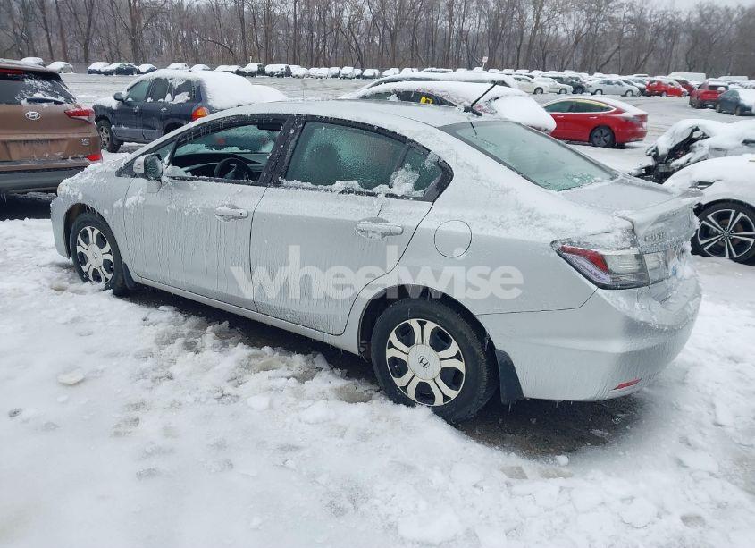 Photo 3 of 2013 Honda Civic HYBRID (VIN 19XFB4F24DE203166)