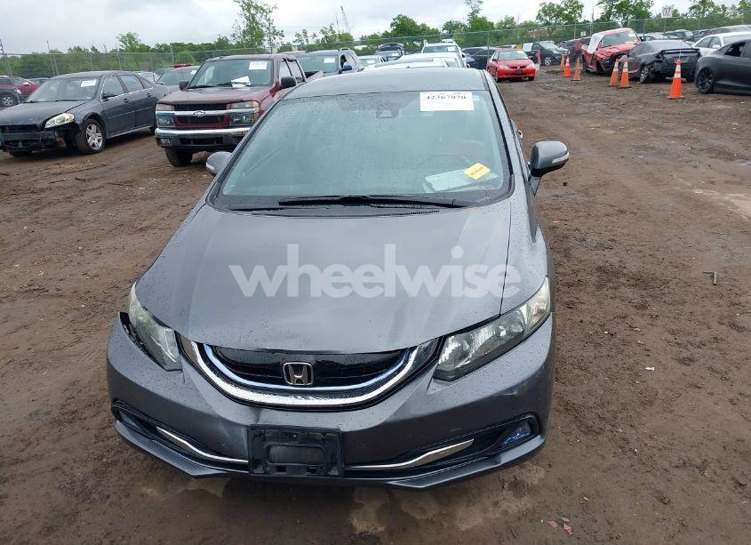 Photo 12 of 2013 Honda Civic HYBRID (VIN 19XFB4F26DE001056)