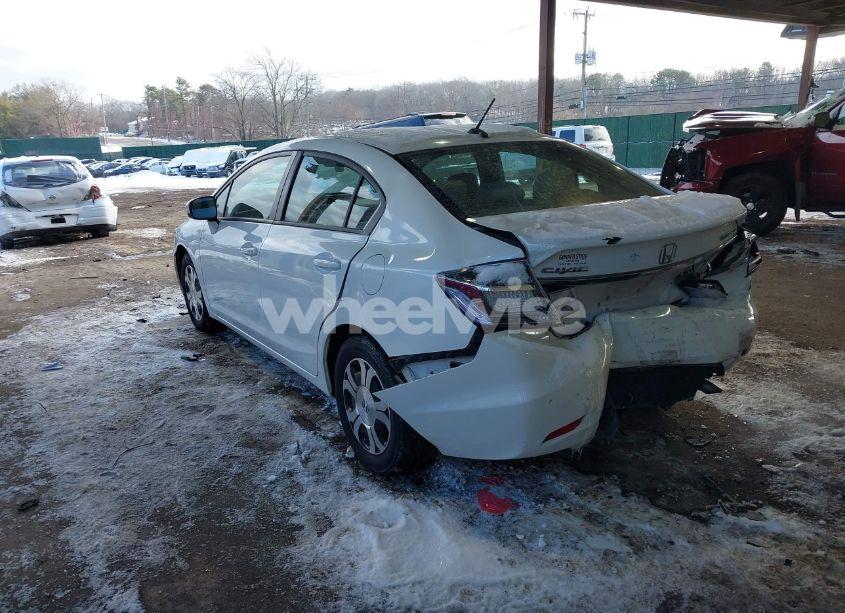 Photo 3 of 2014 Honda Civic HYBRID (VIN 19XFB4F27EE000144)