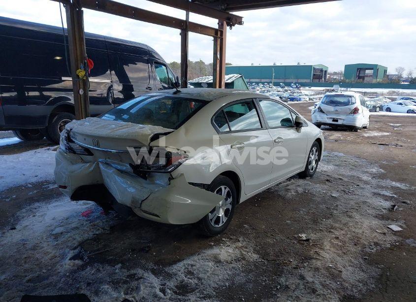 Photo 4 of 2014 Honda Civic HYBRID (VIN 19XFB4F27EE000144)