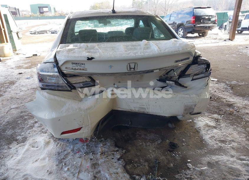 Photo 6 of 2014 Honda Civic HYBRID (VIN 19XFB4F27EE000144)