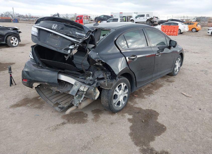 Photo 4 of 2014 Honda Civic HYBRID (VIN 19XFB4F29EE000033)