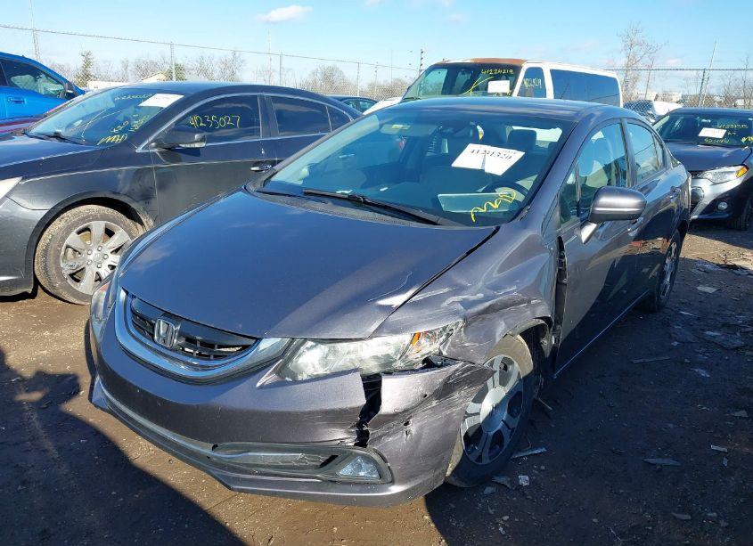 Photo 2 of 2014 Honda Civic HYBRID (VIN 19XFB4F2XEE001918)