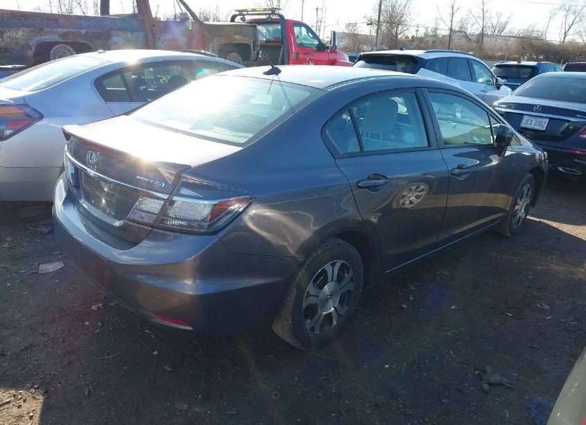 Photo 4 of 2014 Honda Civic HYBRID (VIN 19XFB4F2XEE001918)