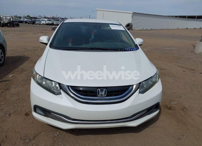 Photo 12 of 2013 Honda Civic HYBRID (VIN 19XFB4F33DE001637)