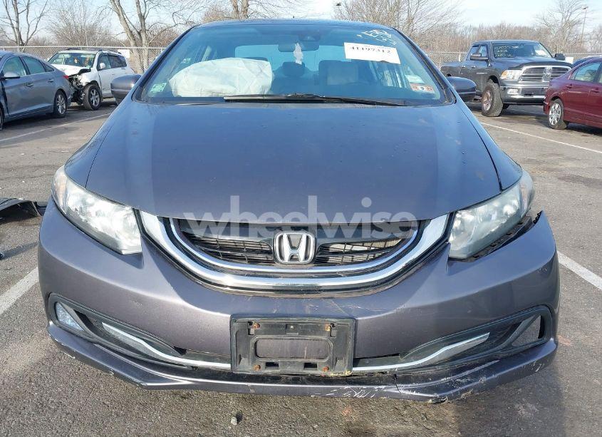 Photo 12 of 2015 Honda Civic HYBRID (VIN 19XFB4F34FE001309)
