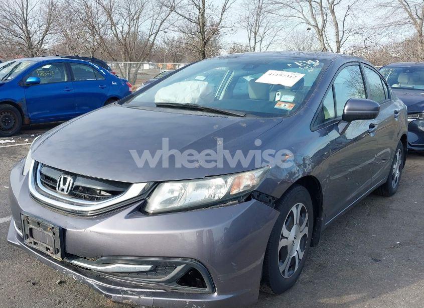 Photo 6 of 2015 Honda Civic HYBRID (VIN 19XFB4F34FE001309)