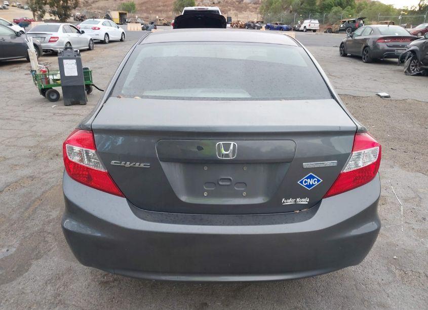 Photo 16 of 2012 Honda Civic NATURAL GAS (VIN 19XFB5F51CE000458)